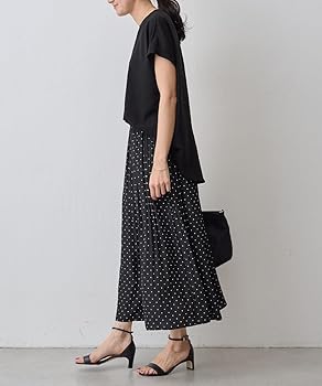 Amazon | [BEARDSLEY] [ビアズリー] シワシフォンギャザーパンツ